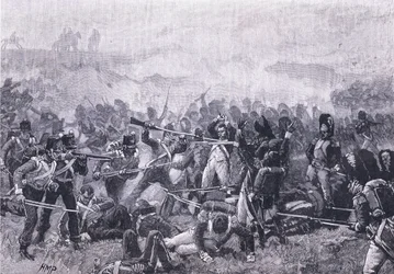 The Battle of Waterloo AD 1815